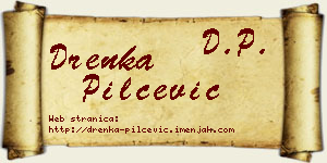 Drenka Pilčević vizit kartica